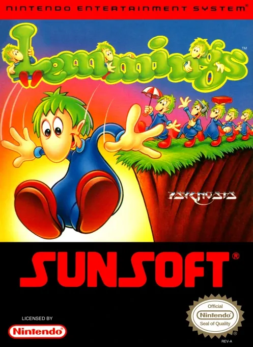 Jaquette de Lemmings