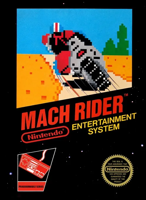 Jaquette de Mach Rider