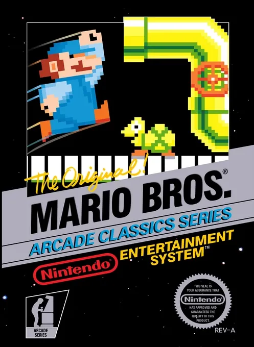 Jaquette de Mario Bros.