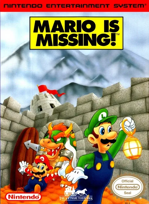 Jaquette de Mario Is Missing!