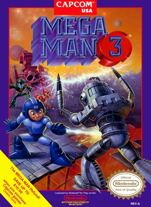 Jaquette de Mega Man 3