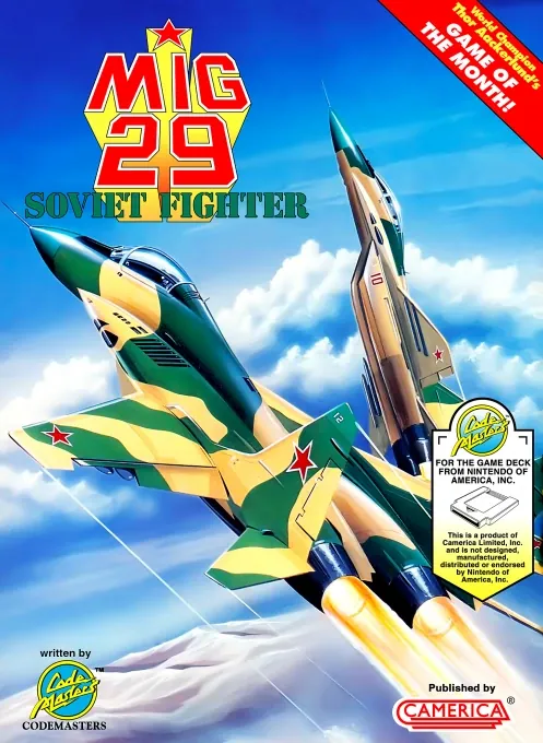 Jaquette de MiG 29 : Soviet Fighter