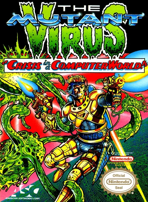 Jaquette de The Mutant Virus : Crisis in a Computer World