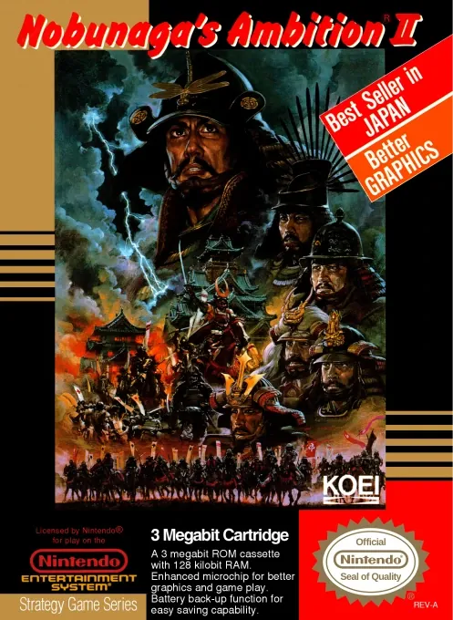 Jaquette de Nobunaga's Ambition II