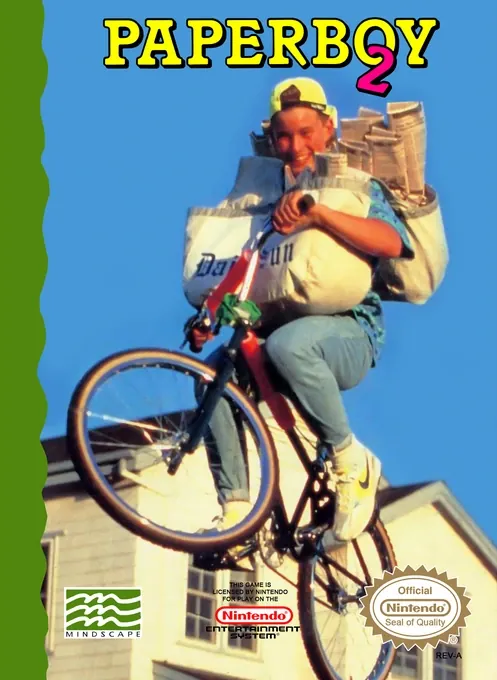 Jaquette de Paperboy 2