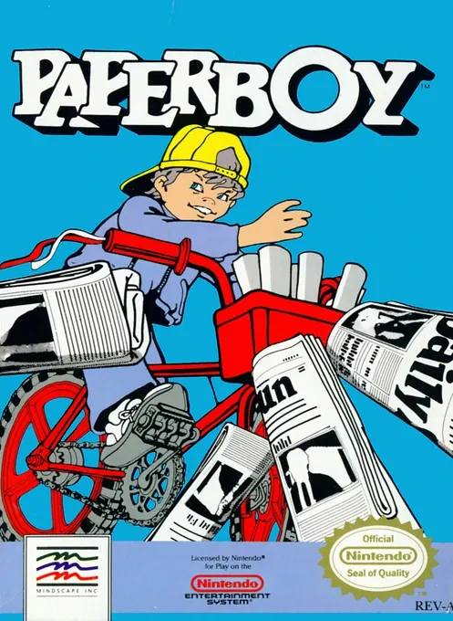 Jaquette de Paperboy