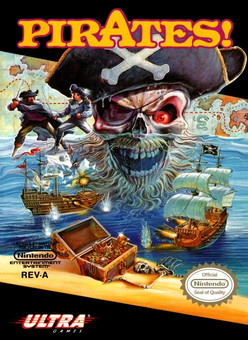 Jaquette de Pirates!