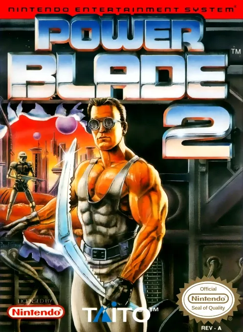 Jaquette de Power Blade 2