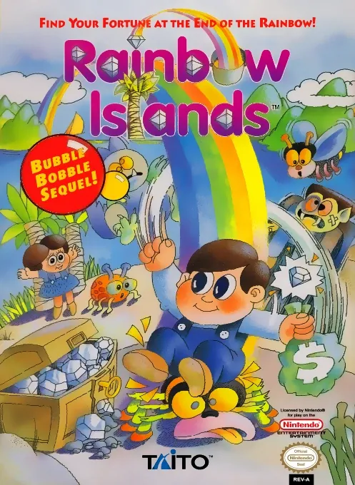Jaquette de Rainbow Islands