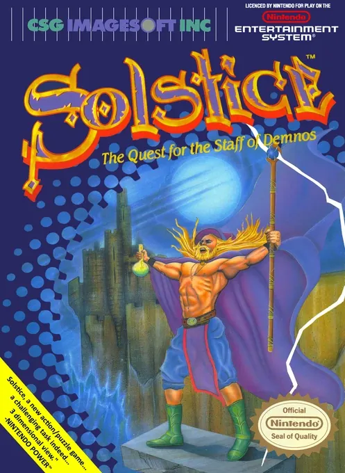 Jaquette de Solstice : The Quest for the Staff of Demnos
