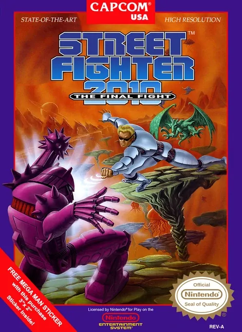 Jaquette de Street Fighter 2010 : The Final Fight