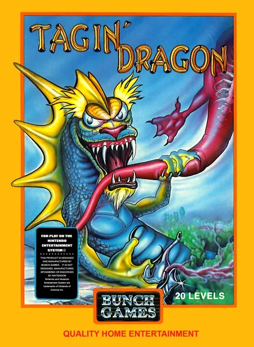 Jaquette de Tagin' Dragon