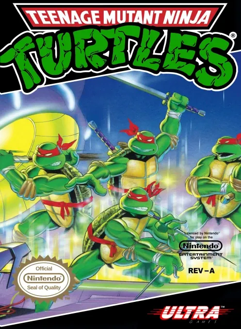 Jaquette de Teenage Mutant Ninja Turtles