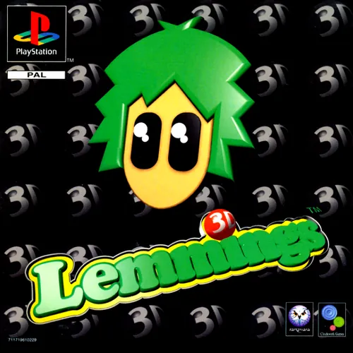 Jaquette de 3D Lemmings