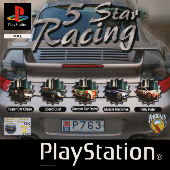 Jaquette de 5 Star Racing