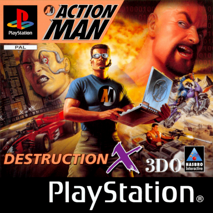 Jaquette de Action Man : Destruction X