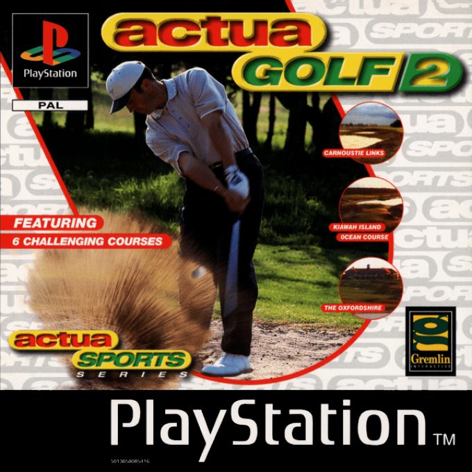 Jaquette de Actua Golf 2