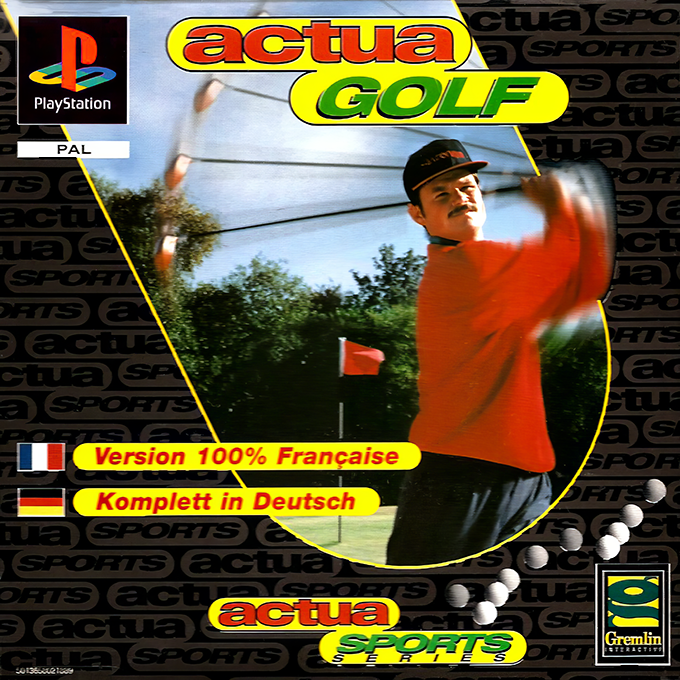Jaquette de Actua Golf
