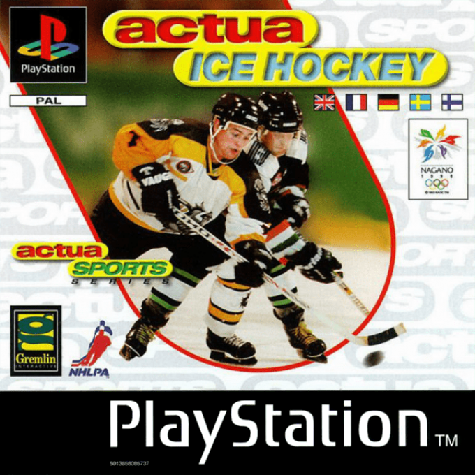 Jaquette de Actua Ice Hockey