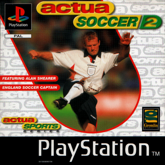 Jaquette de Actua Soccer 2