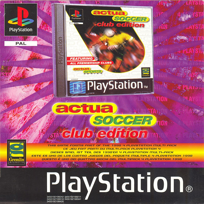 Jaquette de Actua Soccer : Club Edition