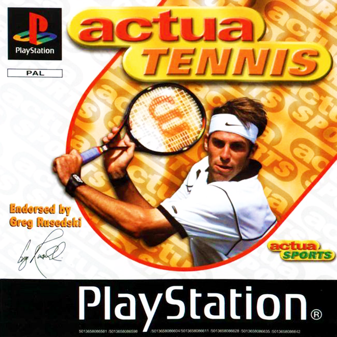 Jaquette de Actua Tennis