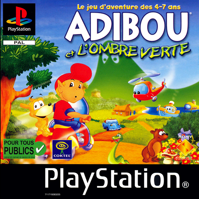 Jaquette de Adibou et L'Ombre Verte