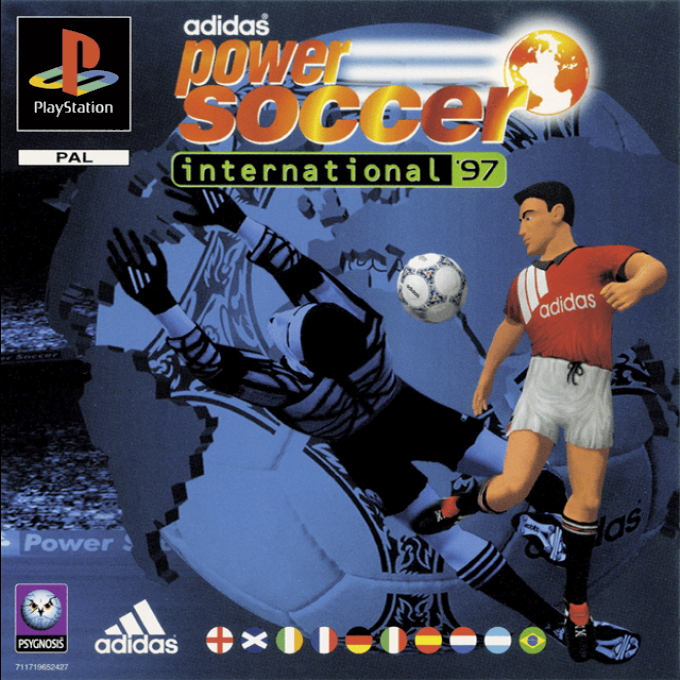 Jaquette de Adidas Power Soccer International '97