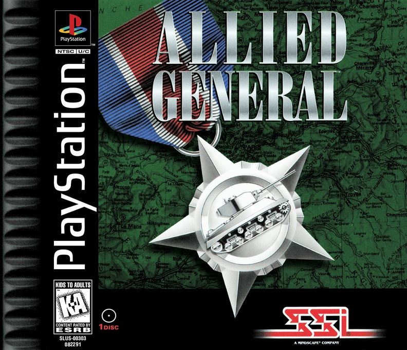 Jaquette de Panzer General II - Allied General