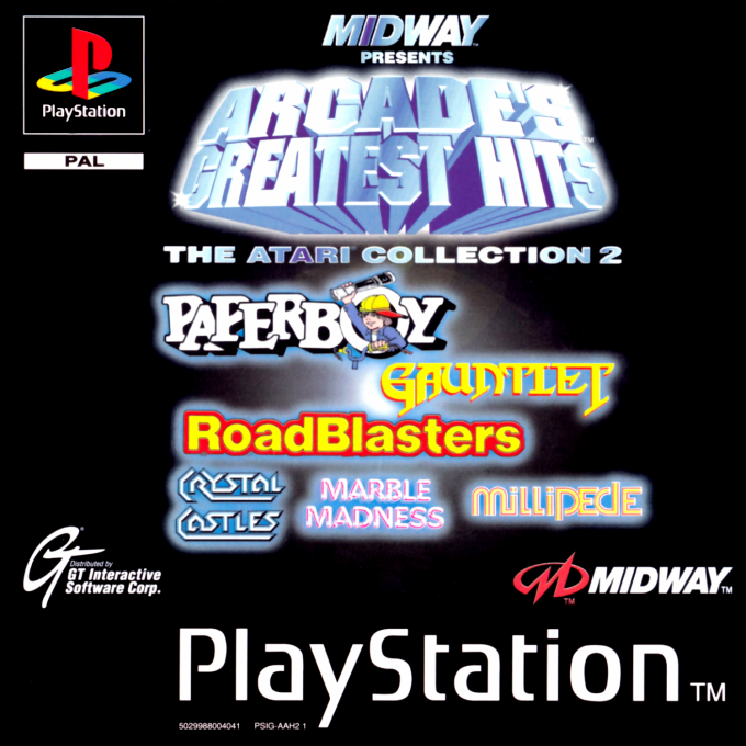 Jaquette de Arcade's Greatest Hits : The Atari Collection 2