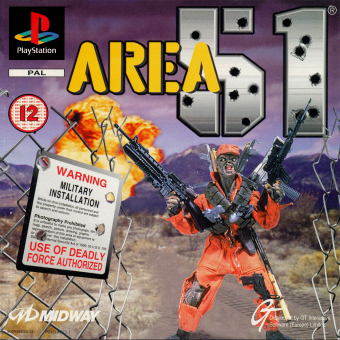 Jaquette de Area 51