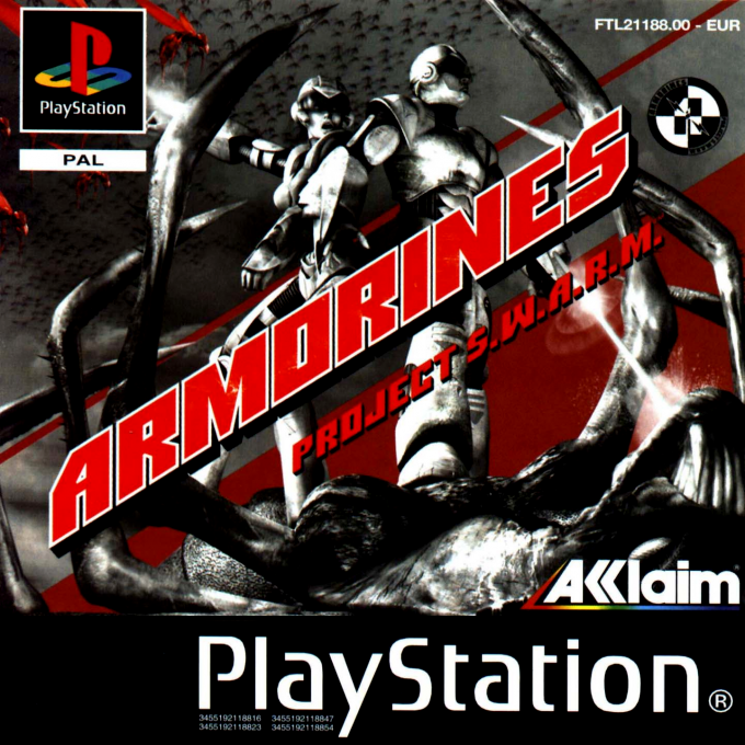 Jaquette de Armorines : Project S.W.A.R.M.