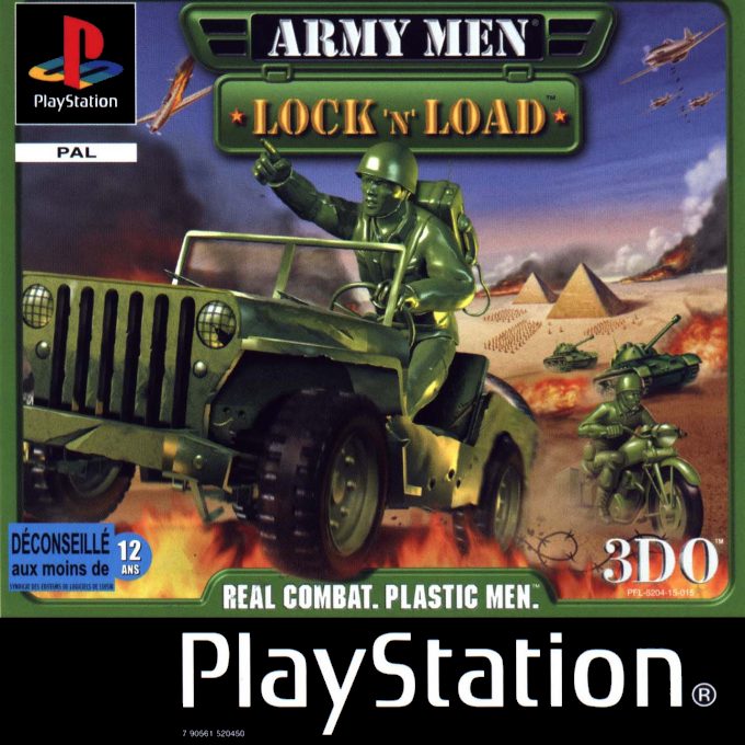 Jaquette de Army Men : Lock 'n' Load