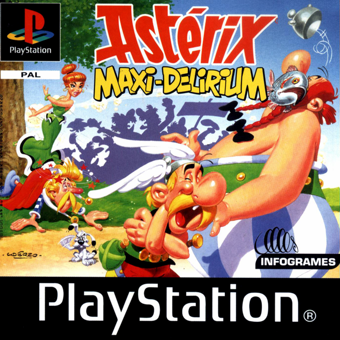 Jaquette de Astérix Maxi-Delirium
