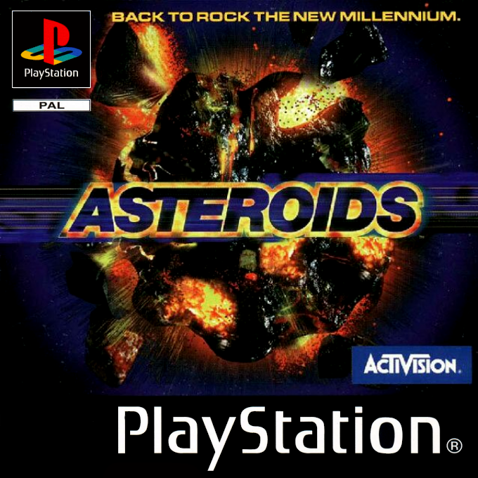 Jaquette de Asteroids