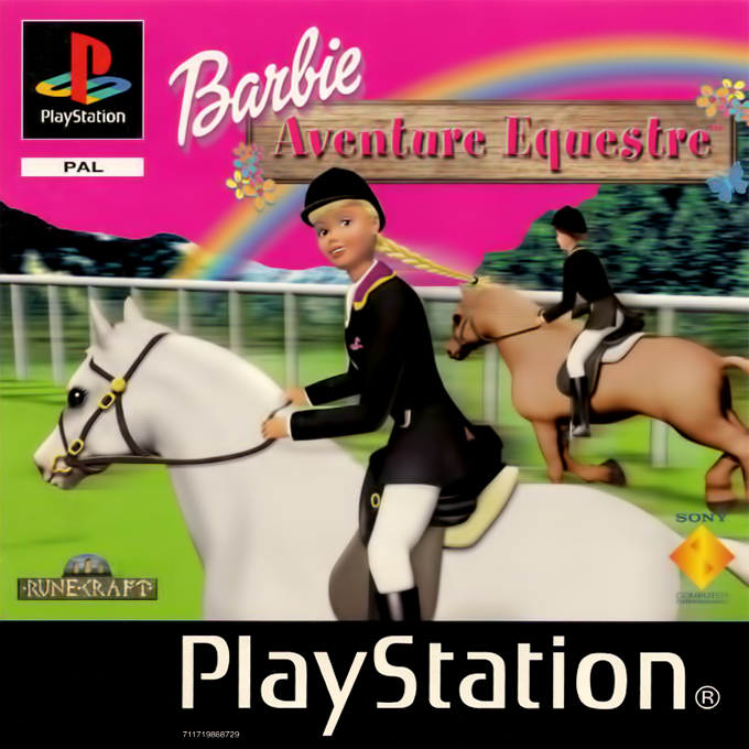Jaquette de Barbie : Aventure Equestre