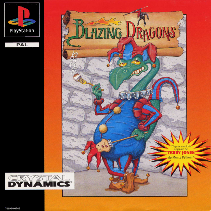Jaquette de Blazing Dragons