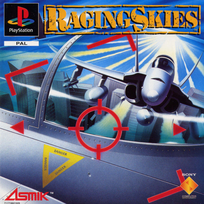 Jaquette de Raging Skies