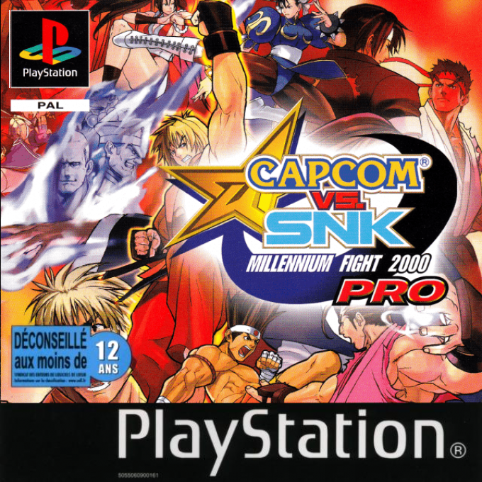 Jaquette de Capcom vs. SNK : Millennium Fight 2000 Pro