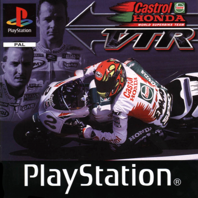 Jaquette de Castrol Honda VTR