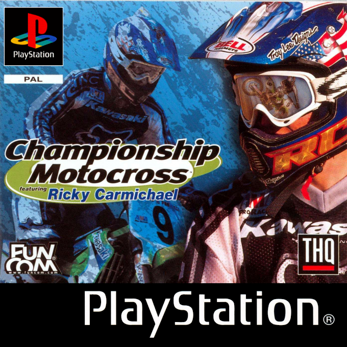 Jaquette de Championship Motocross featuring Ricky Carmichael