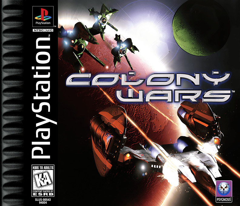 Jaquette de Colony Wars
