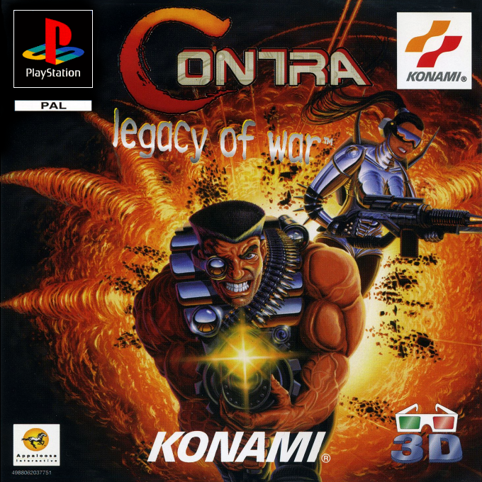 Jaquette de Contra : Legacy of War