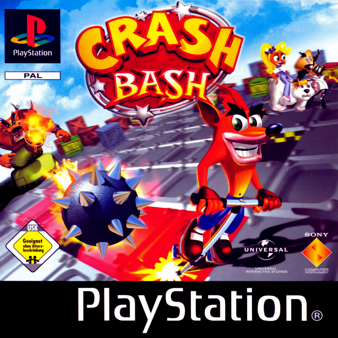 Jaquette de Crash Bash