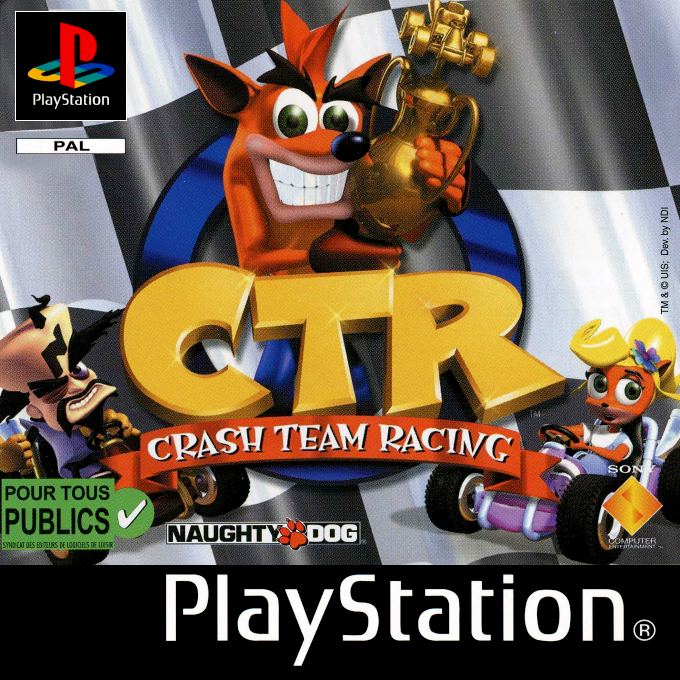 Jaquette de Crash Team Racing