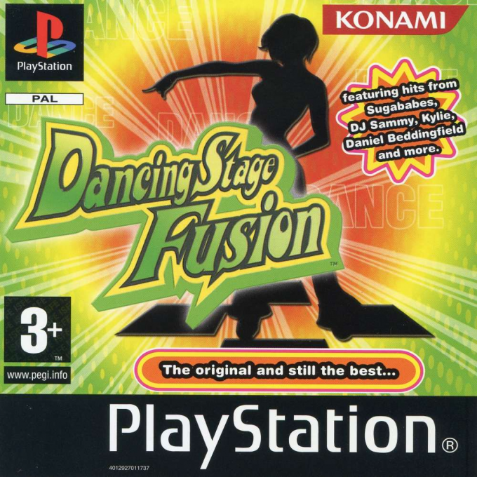 Jaquette de Dancing Stage Fusion