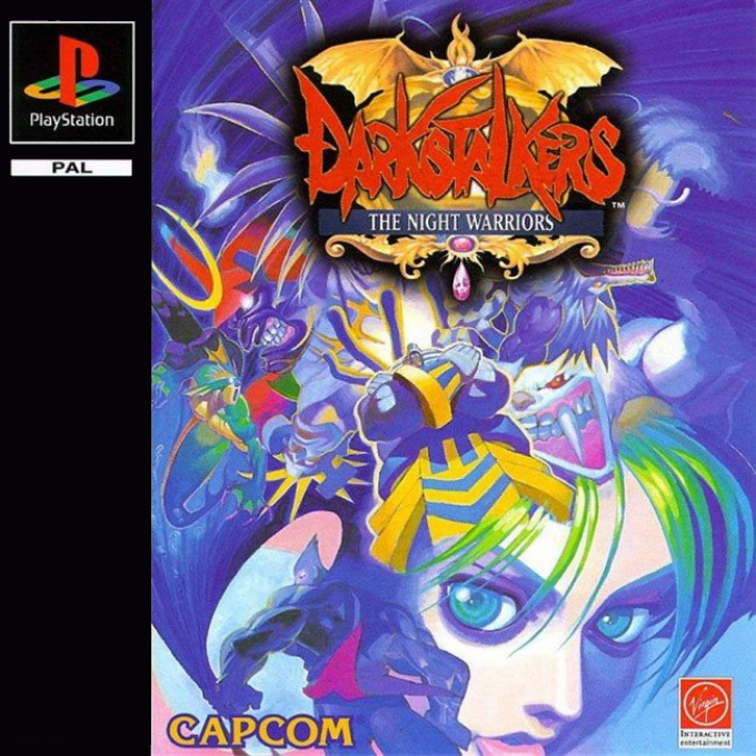Jaquette de Darkstalkers : The Night Warriors