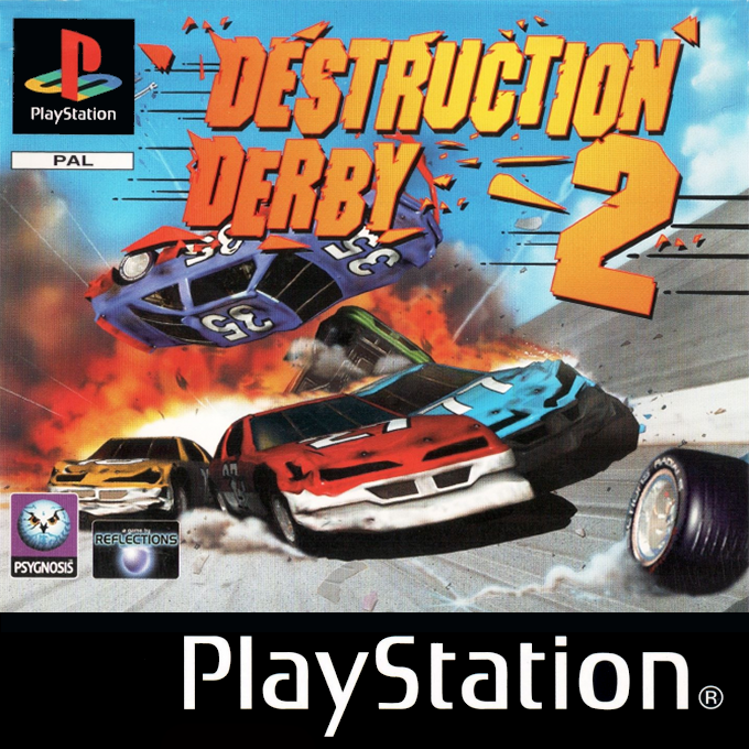 Jaquette de Destruction Derby 2