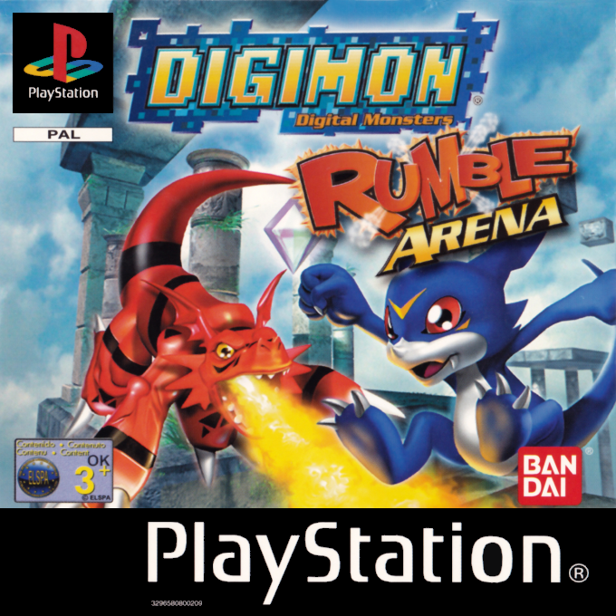 Jaquette de Digimon Rumble Arena