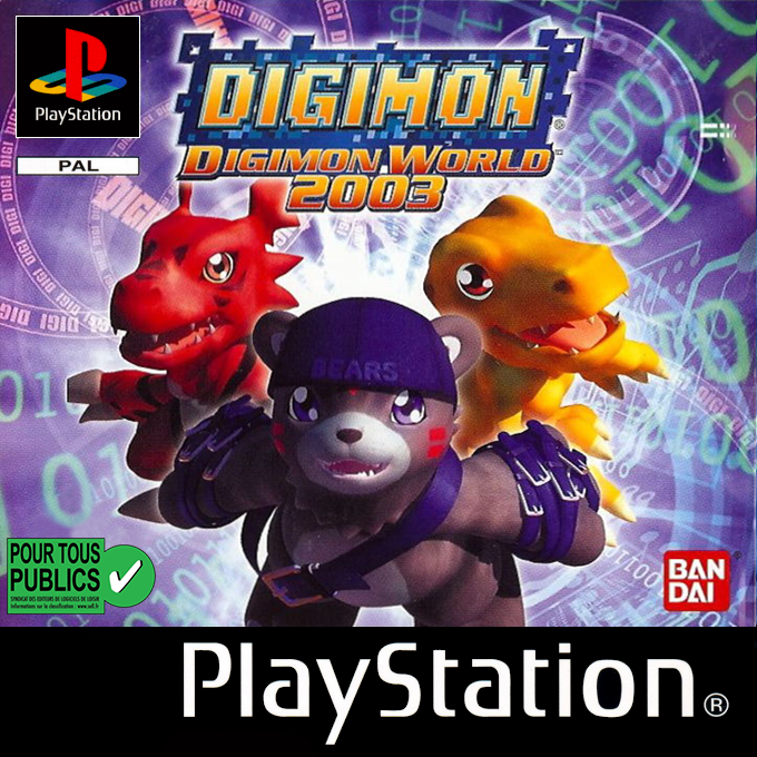 Jaquette de Digimon World 2003